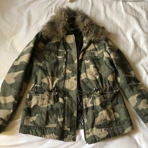 Camo snow jacket